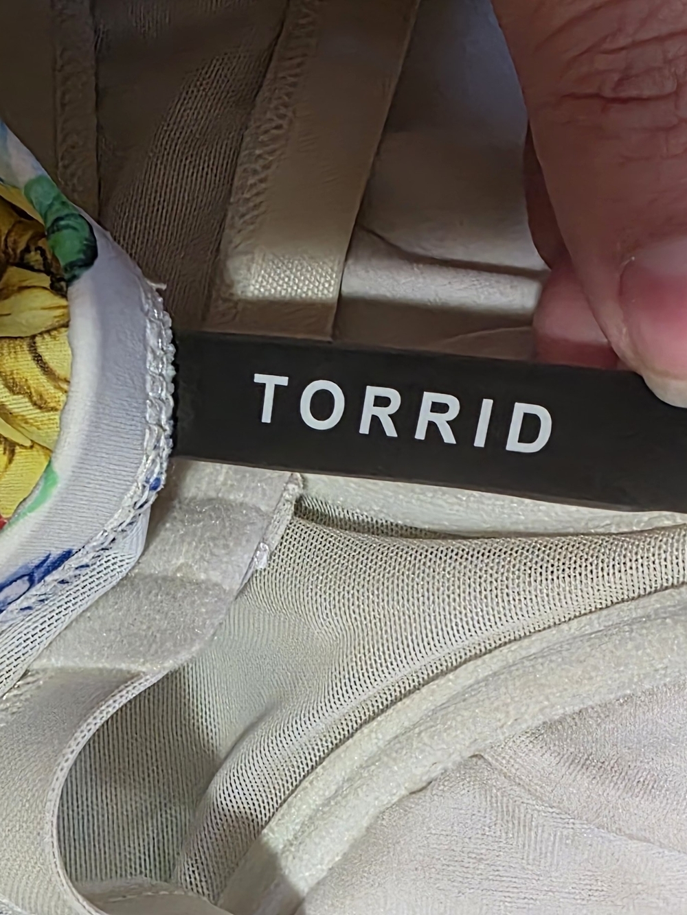torrid Floral Swim Top - Picture 6 of 7